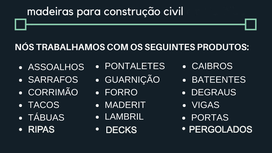 Madeireira Curitiba - Madeiras nobre brutas e beneficiadas